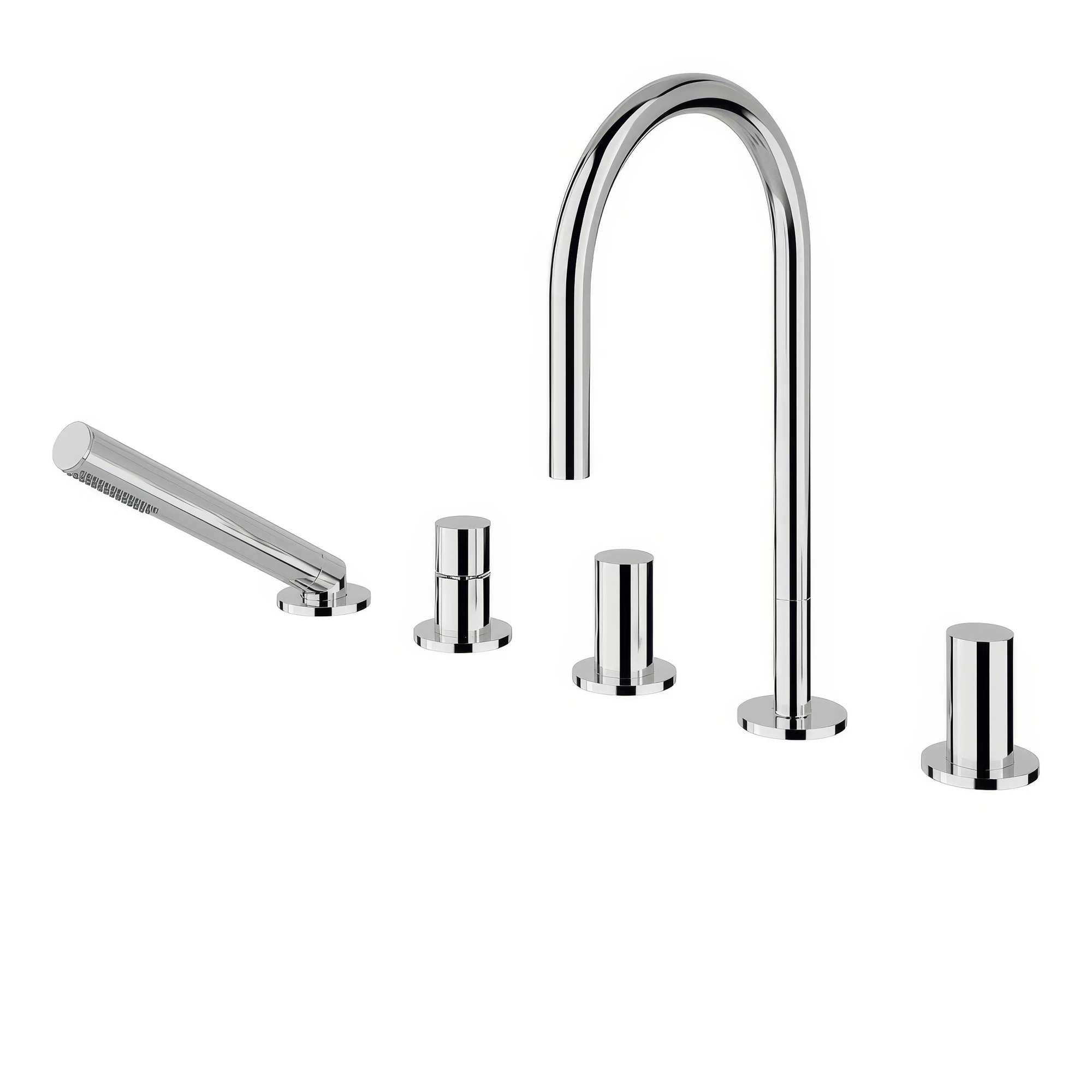kartell 5 hole deck mounted bath mixer by laufen — Download