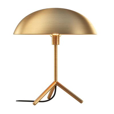 Bloomingville Tripod table lamp / Круглый металлический светильник — Вид 6