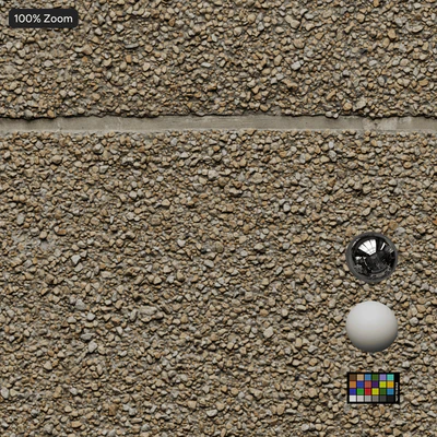exposed aggregate concrete panel wall texture tan grey — Вид 7