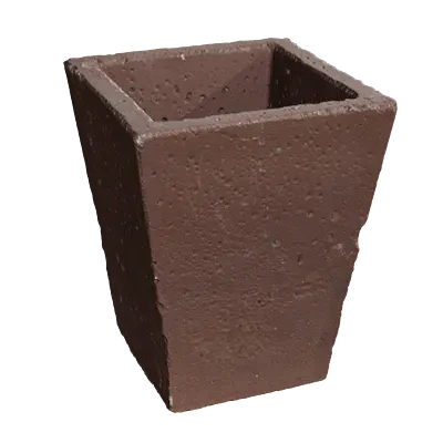 painted concrete pot 001 — Скачать
