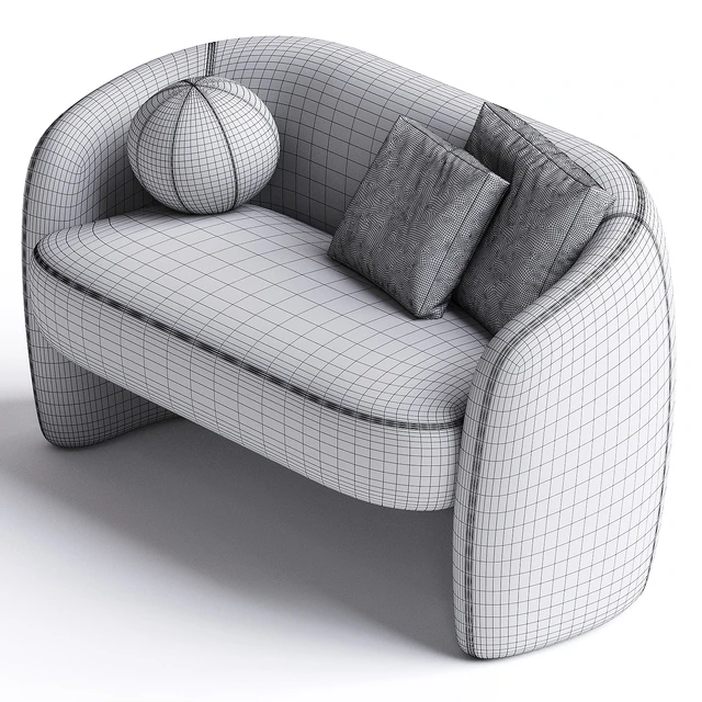 Kearney 60.62'' Upholstered Loveseat — Descargar