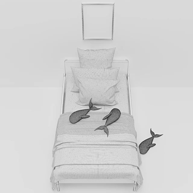 Bed for kids — Скачать