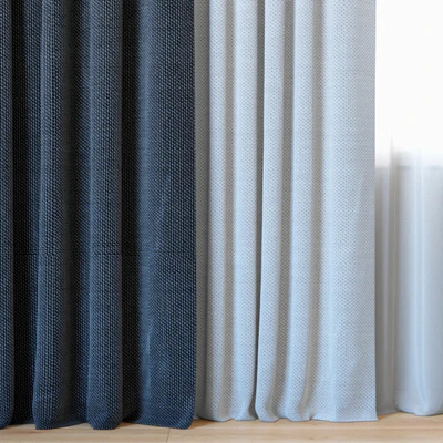 Curtains 91 | Curtains with Tulle | ROHI | Topia — Вид 3