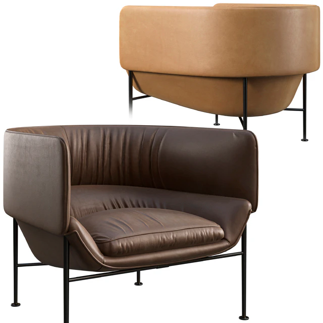 Armchair Wendelbo Collar — Скачать