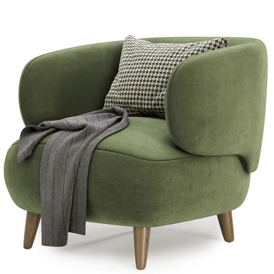 luisa fleece armchair — Ver 5