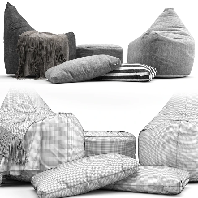 Weekend Set Lounge Satellite Beanbag — Descargar