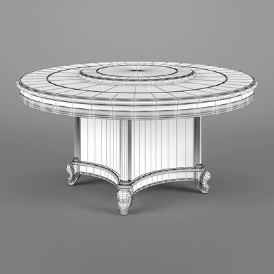 2600300 230 1 Carpenter Round dining table D1600x770 — Ver 3