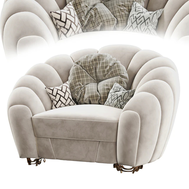 PEARL Armchair Gold Confort — Скачать