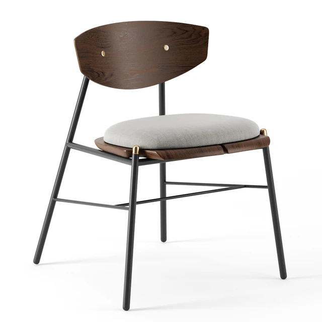 Kink dining chair by District Eight — Скачать