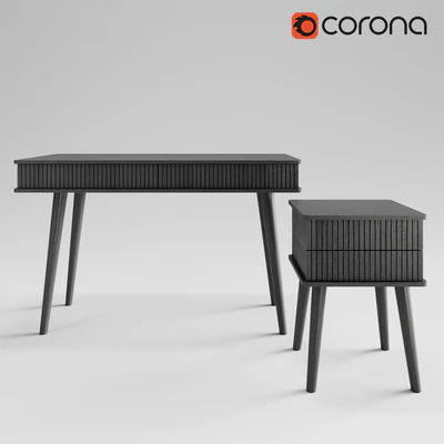 Consol VIVA & pedestal VIVA STAND DUO by LULU Space — Ver 1