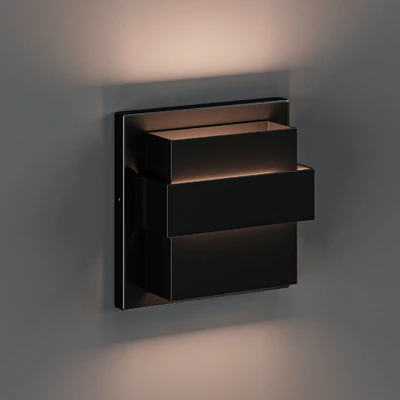 Atanasie Aluminum LED Flush Mounted Sconce — Вид 4