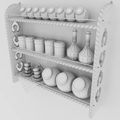 Shelf with banks — Ver 3