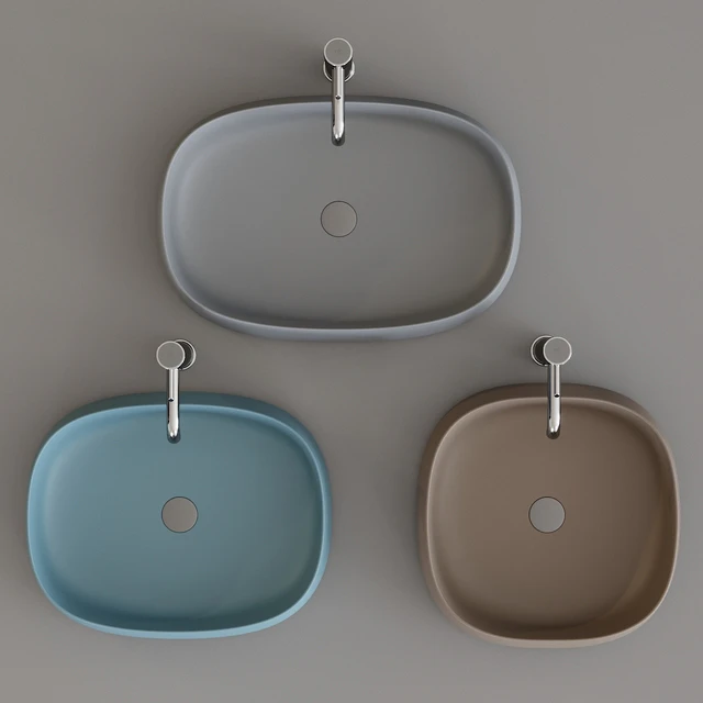 Olympia Ceramica Paddle Washbasin — Descargar