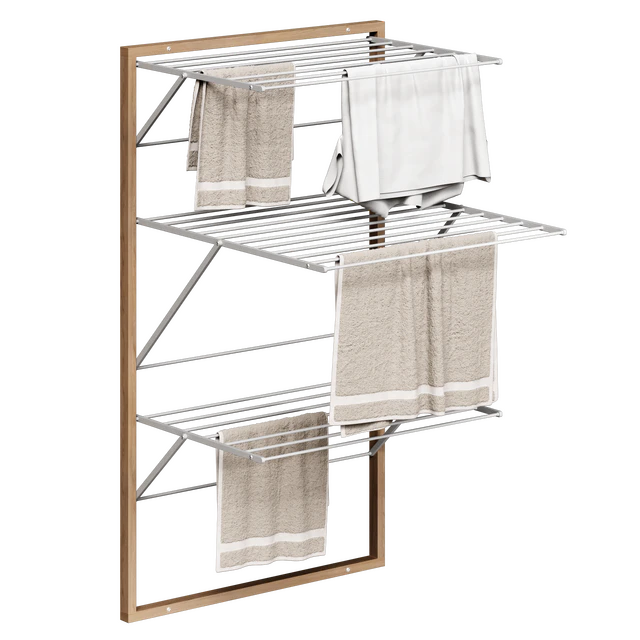 Folding wall-mounted drying rack Arredamenti Italia — Descargar