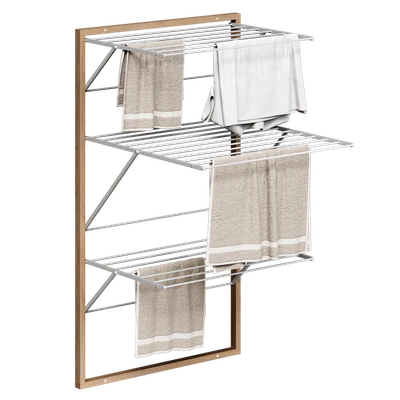 Folding wall-mounted drying rack Arredamenti Italia — descargar