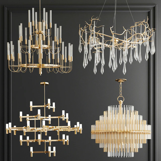Four Exclusive Chandelier Collection 54 — Descargar