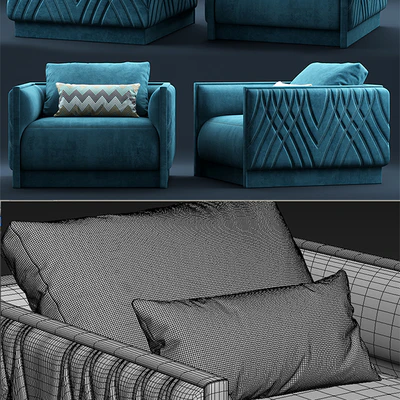 Armchair smania Miami — Ver 3