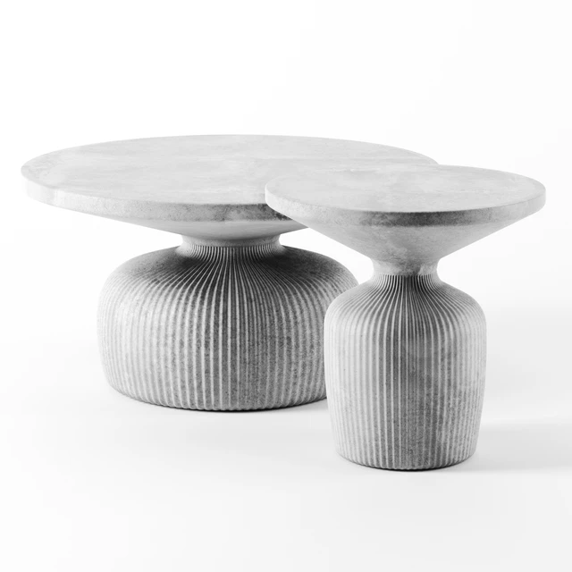 Tambor concrete tables by Westelm — Descargar