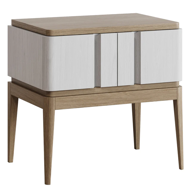 Bedside table Line Ellipse Furniture — Descargar