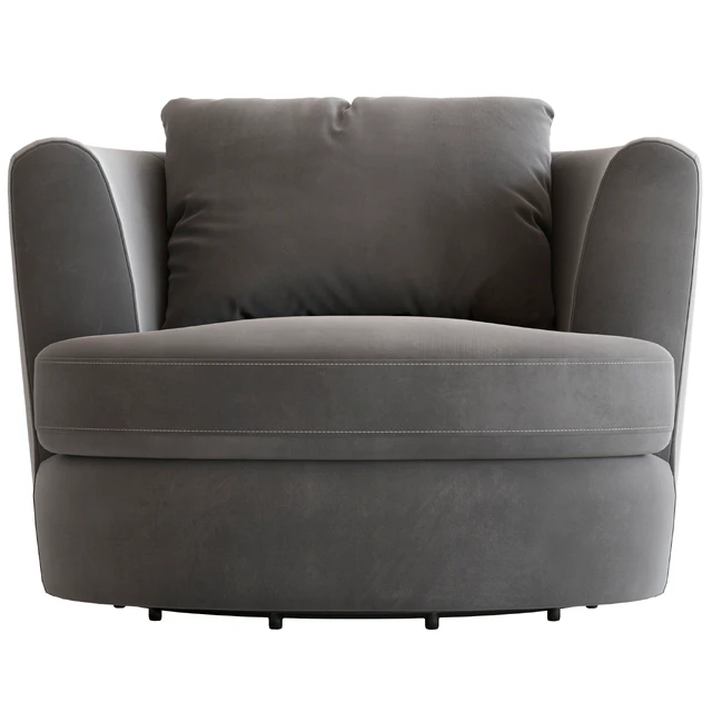 Cult Furniture Magnolia Swivel Armchair — Скачать