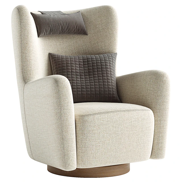 Colette Swivel Armchair — Скачать