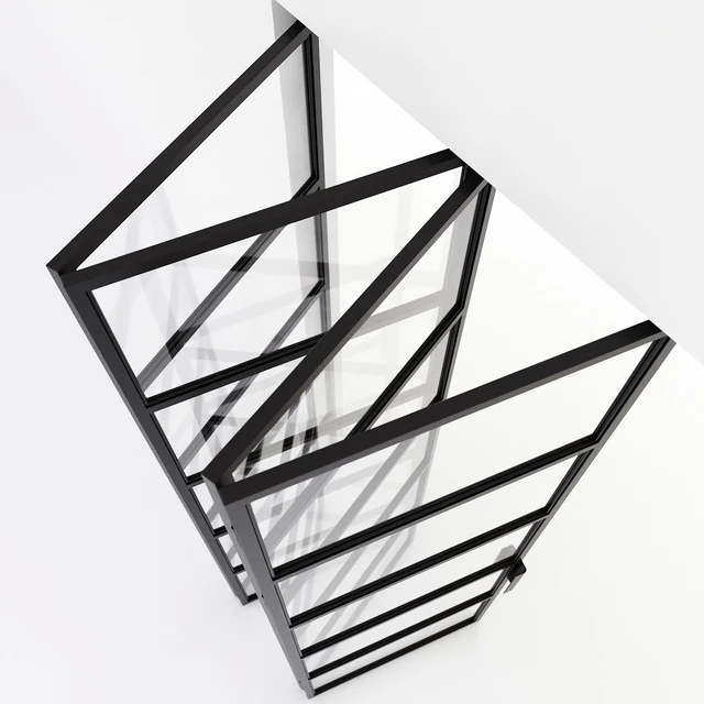 Metal door-accordion in the style of Loft 2 — Descargar