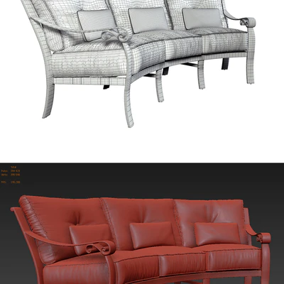 Bellanova Crescent Sofa — Ver 3