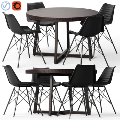 Cult Living Dexter Chair and Zephyr Table — Ver 1