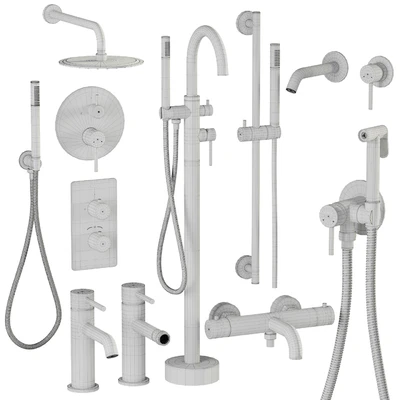 Faucets and showers AQUATEK Europe set 1 — View 2