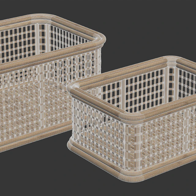Zara Home - The wicker rattan basket — Скачать