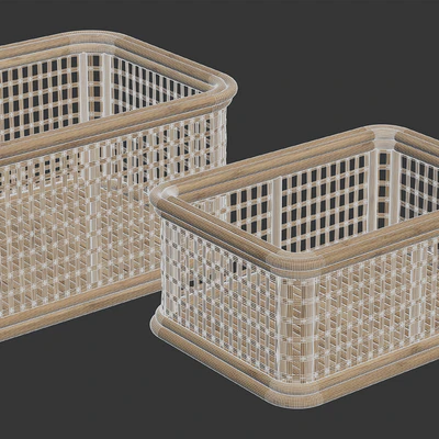 Zara Home - The wicker rattan basket — Вид 4