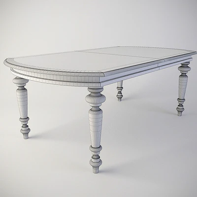 Buffet Bernhardt Auberge Dining Table (351-222A) — Ver 2