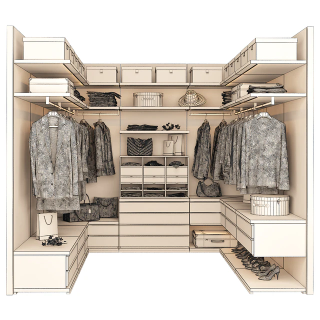 Poliform Ubik Walk-in Closet 4 — Скачать