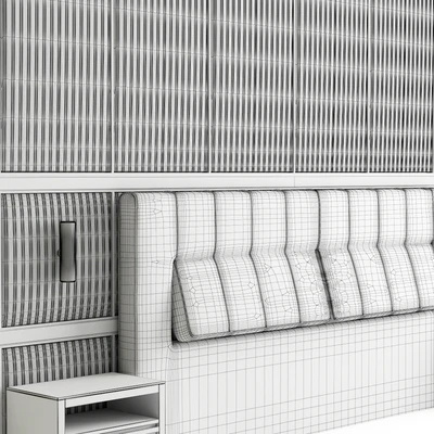 Headboard. Wall panel 6 — Ver 2