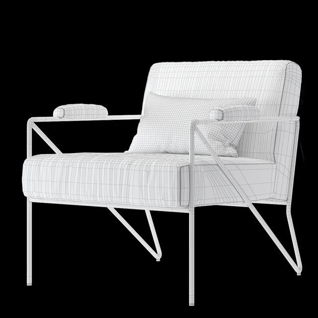 Kelly Wearstler Emmett Lounge Chair — Скачать