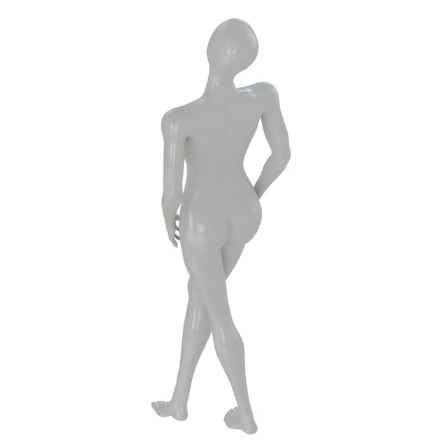 Female gray abstract mannequin 98 — Descargar