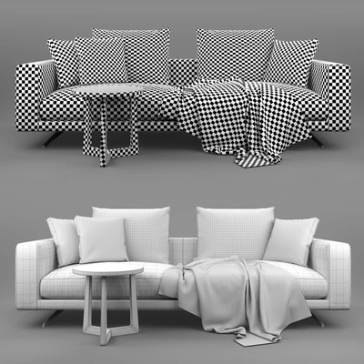 Flexform sofa CAMPIELLO — Ver 2
