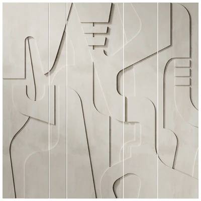 Decorative Wall Art Wall 17 Panel — Ver 1