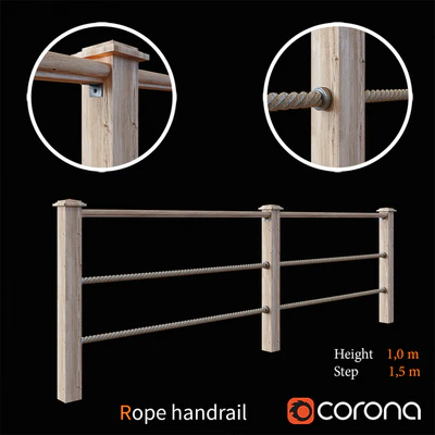Rope handrail — Ver 1