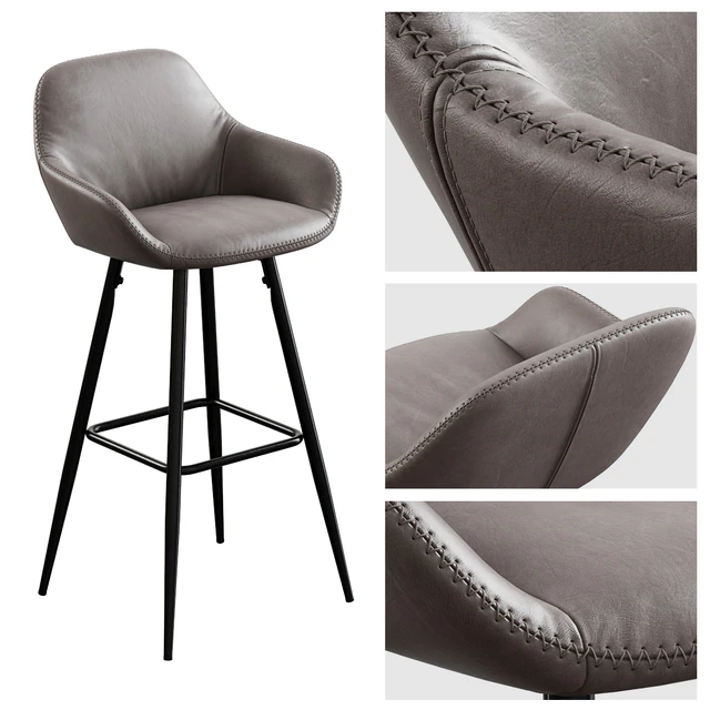 Rockett St George / Faux Leather Bar Chair — Descargar