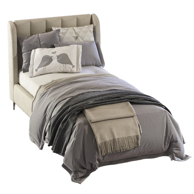 Bed Blush Lizbeth Velvet Single Bed 2 — Descargar