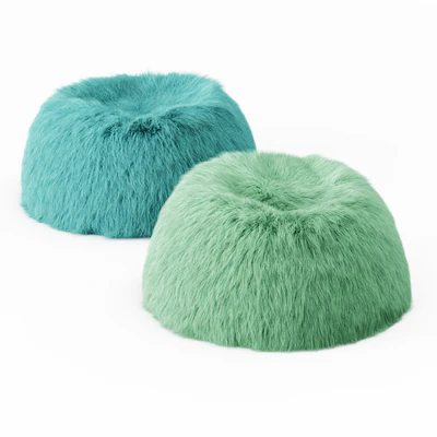 Two Himalayan Faux-Fur Beanbag — Вид 3
