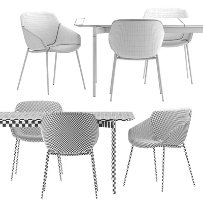 Boconcept - Vienna Chair + Augusta table — Ver 3