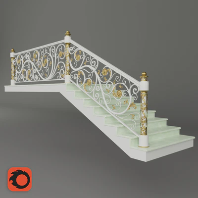 Forged stairs — Ver 1