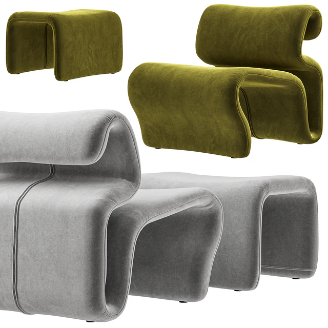 Artilleriet - Etcetera (Fabric Easy Chair and Footstool) — Descargar