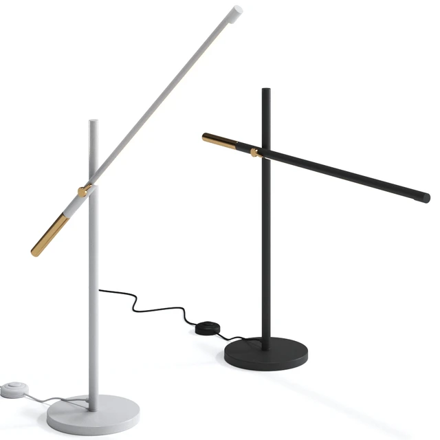 Piano Led Black Table Lamp by Valaisin Gronlund — Скачать