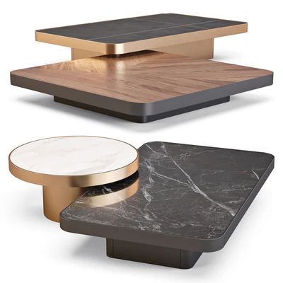 Meroni and Colzani: Numana - Coffee Tables — Вид 1