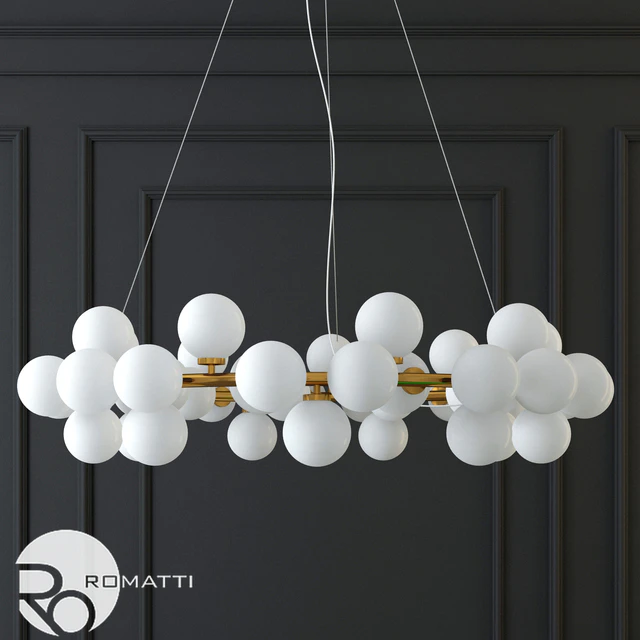 Hanging lamp the mimosa pendant by atelier areti — Скачать