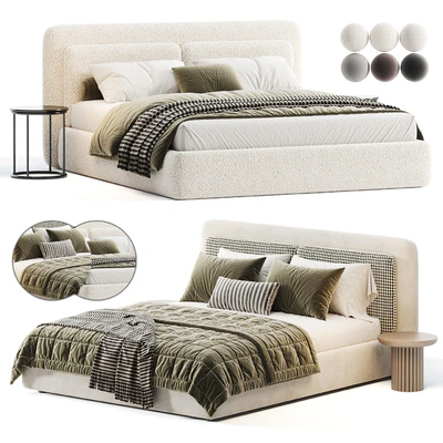 Savona Bed By Comocasa — Ver 1