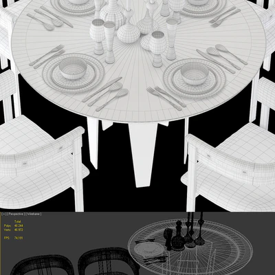 Kelly Wearstler Grafton Table and Elliot Chair — Вид 3